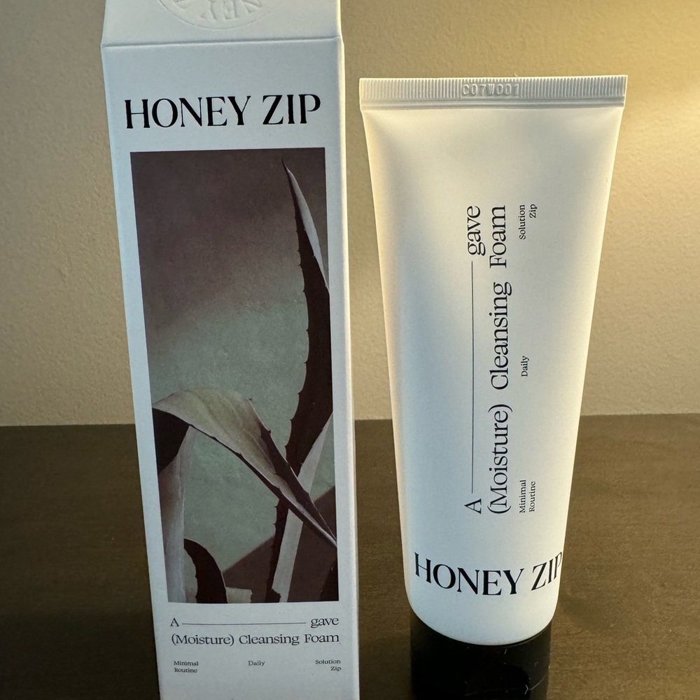 Honey Zip Agave Moisture Cleansing Foam 120 g 4.23 oz Full Size NIB